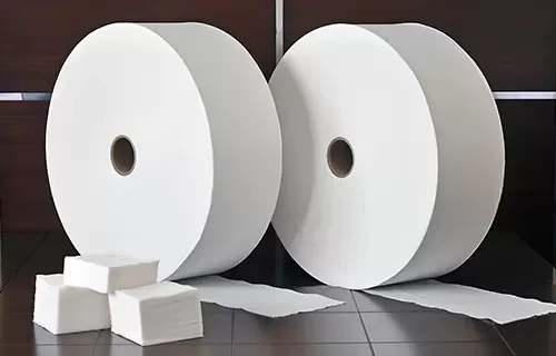 Jumbo Roll Wet Wipes Raw Material Spunlace Nonwoven Fabric