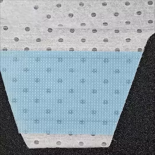 Diaper Hook Plus Nonwoven Side Tape Magic Hook Tape PP Adhesive Hooks Roll For Diapers