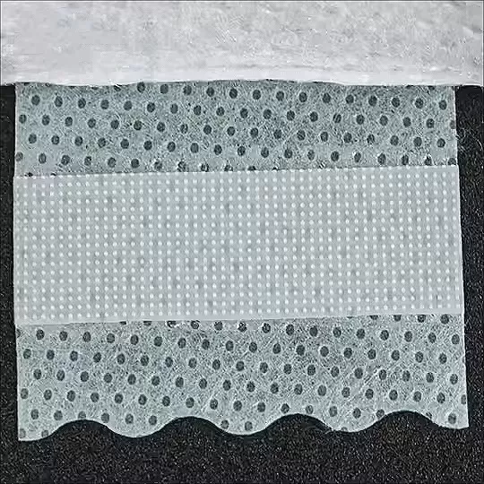 Diaper Hook Plus Nonwoven Side Tape Magic Hook Tape PP Adhesive Hooks Roll For Diapers